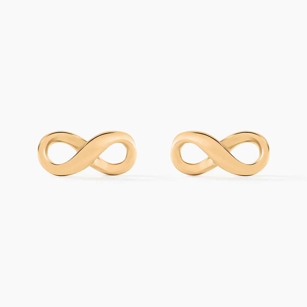 Boucles D'oreilles Puces Ajna Plaqué Or Jaune - Puces Femme | Marc Orian
