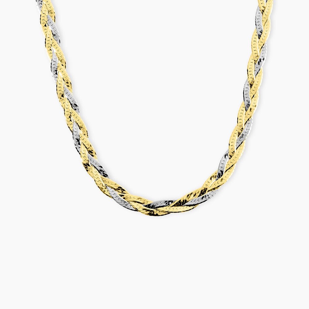 Collier Elae Argent Bicolore - Chaines Femme | Marc Orian
