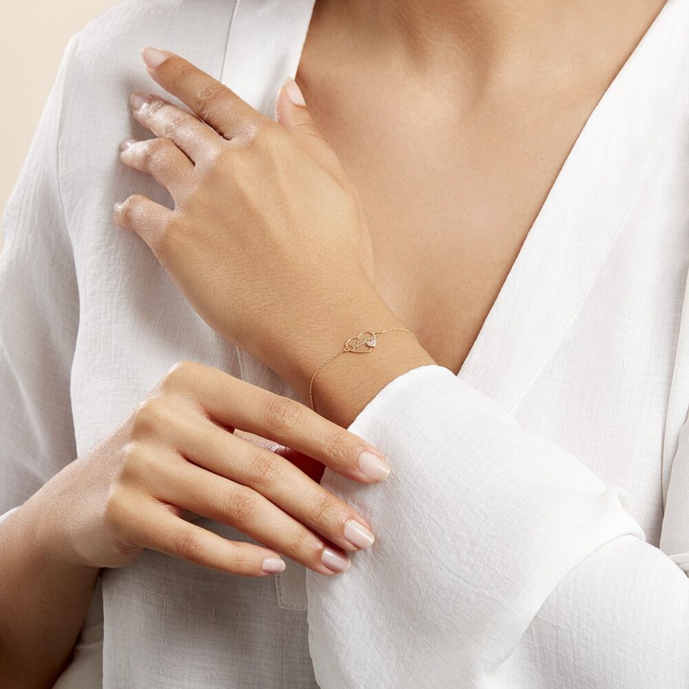 Bracelet Or Jaune Veridiane Oxyde - Bracelets chaînes Femme | Marc Orian