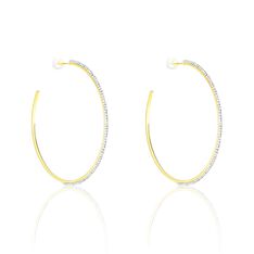 Créoles Tyhana Or Jaune Oxyde - Boucles d'oreilles Créoles Femme | Marc Orian