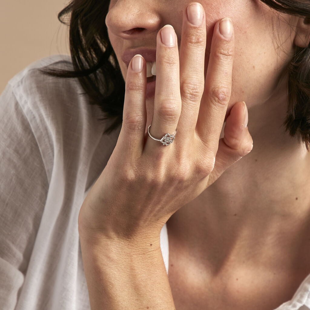 Bague Vasya Or Blanc Diamant - Bagues Femme | Marc Orian