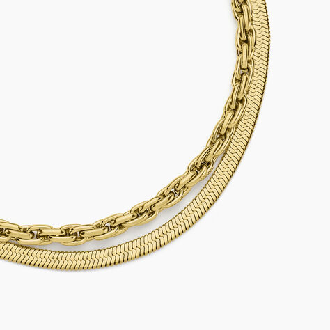 Collier Maddalena Acier Jaune - Colliers ete Femme | Marc Orian