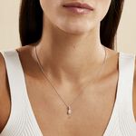 Collier Marie-helena Argent Blanc Oxyde De Zirconium - Colliers avec pierres Femme | Marc Orian