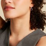 Boucles D'oreilles Pendantes Maritie Argent Rose Oxyde De Zirconium - Pendantes Femme | Marc Orian