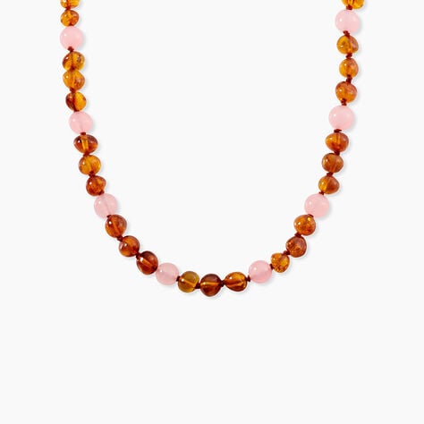 Collier Ditte Ambre Quartz - Colliers avec pierres Enfant | Marc Orian