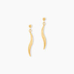 Boucles D'Oreilles Pendantes Suvi Or Jaune - Pendantes Femme | Marc Orian