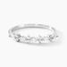 Bague Naura Argent Blanc Oxyde De Zirconium - Bijoux fantaisie Femme | Marc Orian
