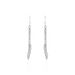 Boucles D'oreilles Pendantes Violka Argent Blanc - Pendantes Femme | Marc Orian