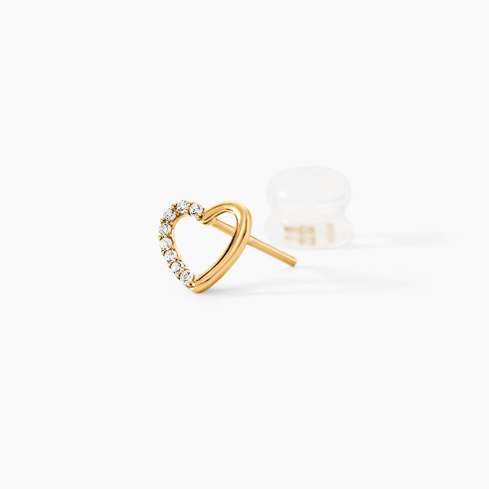 Boucles D'oreilles Puces Jakov Or Jaune - Pendantes Femme | Marc Orian