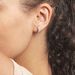 Boucles D'oreilles Puces Julianne Or Blanc Diamant - Puces Femme | Marc Orian