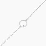 Bracelet Anas Argent Blanc Oxyde De Zirconium - Bracelets fantaisie Femme | Marc Orian