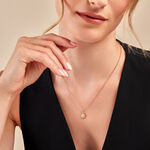 Collier Eva Acier Jaune Oxyde De Zirconium - Colliers avec pierres Femme | Marc Orian