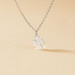 Collier Naomie Argent Blanc - Colliers fantaisie Femme | Marc Orian