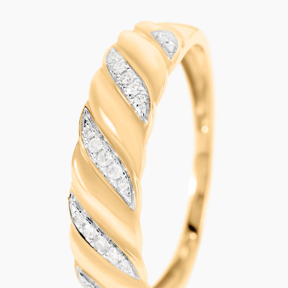 Bague Katalinto Or Jaune Diamant - Bagues pierres pr&eacute;cieuses Femme | Marc Orian