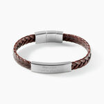 Bracelet Acier Blanc Oxanne - Bracelets cuir Homme | Marc Orian