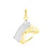 Pendentif Egide Cheval Or Bicolore - Pendentifs Famille | Marc Orian