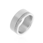 Bague Phebus Him Acier Blanc - Bijoux fantaisie Homme | Marc Orian