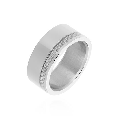 Bague Phebus Him Acier Blanc - Bijoux fantaisie Homme | Marc Orian