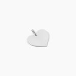 Pendentif Lisa Or Blanc - Bijoux personnalis&eacute;s Femme | Marc Orian