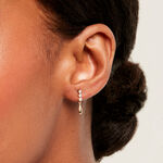 Boucles D'Oreilles Pendantes Johanie Or Jaune Oxyde De Zirconium - Pendantes Femme | Marc Orian
