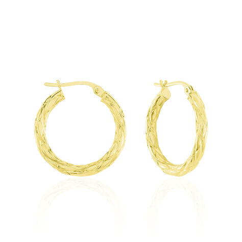 Créoles Anantha Or Jaune - Créoles Femme | Marc Orian
