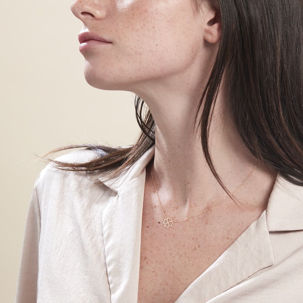 Collier Aquilegia Or Jaune - Colliers ete Femme | Marc Orian