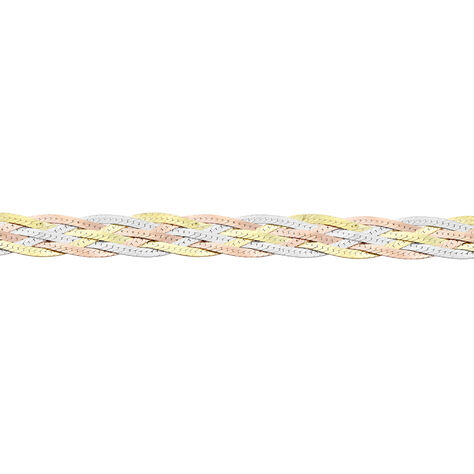 Collier Jasmin Tresse Or Tricolore - Colliers Femme | Marc Orian