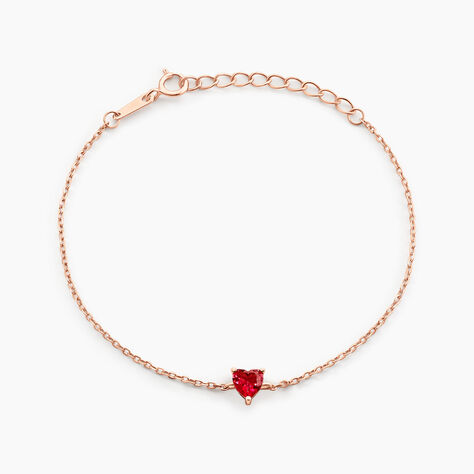 Bracelet Kelvyn Argent Rose Oxyde - Bracelets chaînes Femme | Marc Orian
