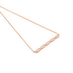 Collier Adali Argent Rose Oxyde De Zirconium - Colliers avec pierres Femme | Marc Orian