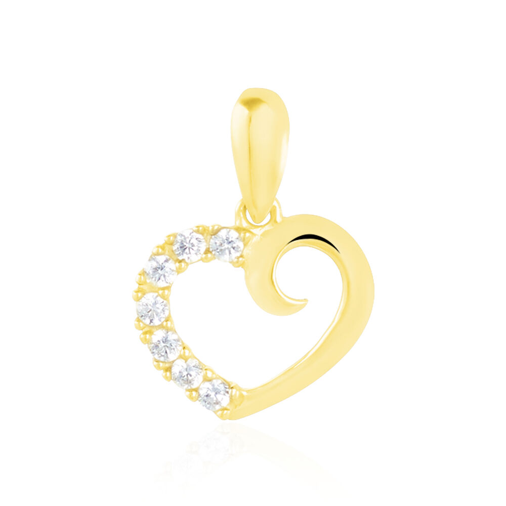 Pendentif Aereda Or Jaune Oxyde De Zirconium - Pendentifs Femme | Marc Orian