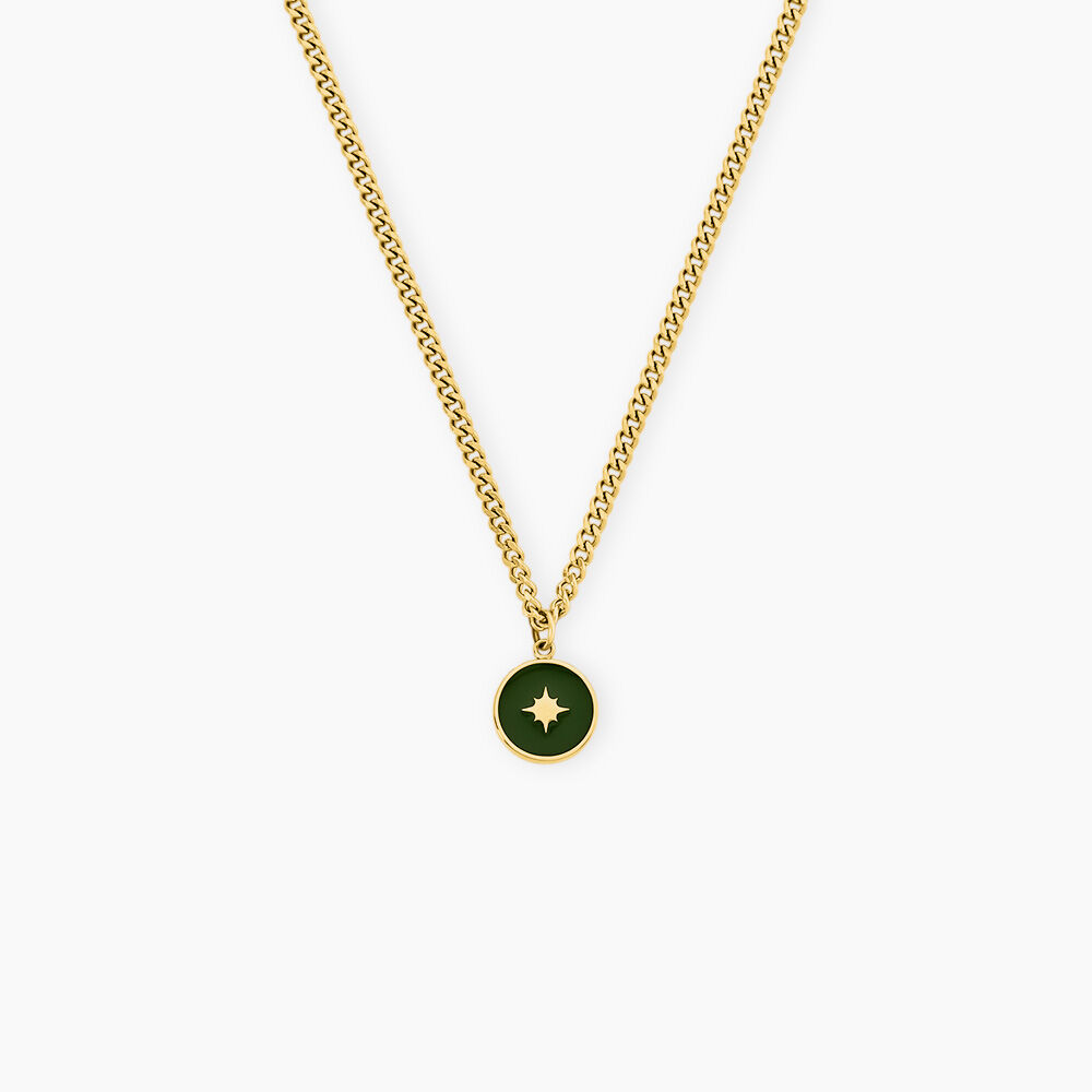 Collier Doria Acier Jaune - Colliers fantaisie Femme | Marc Orian
