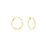 Cr&eacute;oles Falbala Or Jaune - Cr&eacute;oles Femme | Marc Orian