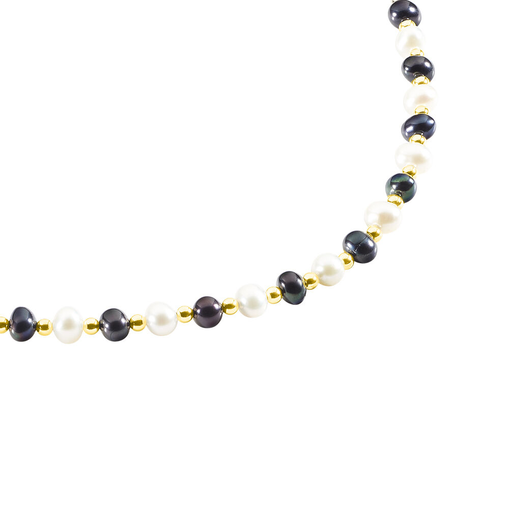 Collier Mirjam Or Jaune Perle De Culture - Colliers avec pierres Femme | Marc Orian