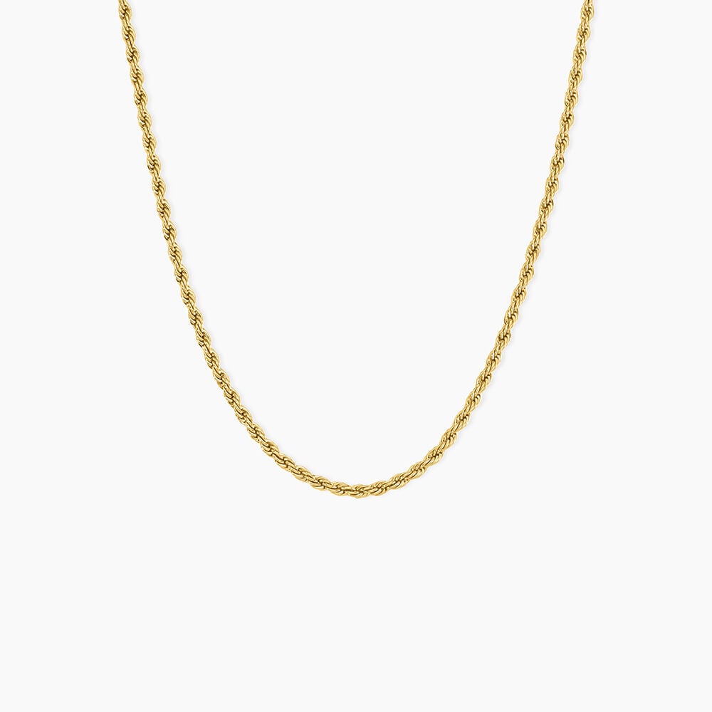 Chaine Ambra Acier Jaune - Colliers fantaisie Femme | Marc Orian