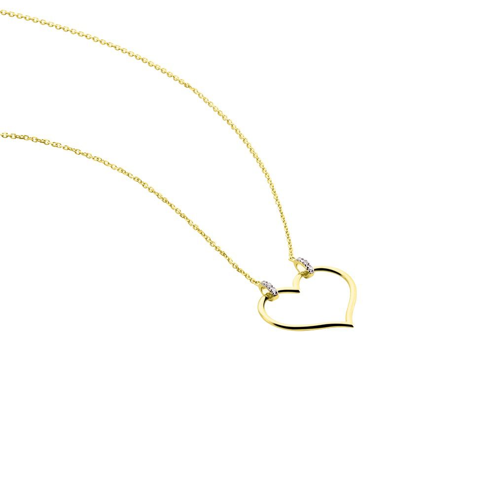 Collier Laila Or Jaune Diamant - Colliers avec pierres Femme | Marc Orian