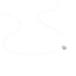 Collier Nylon Argent Blanc Oxyde De Zirconium - Colliers avec pierres Femme | Marc Orian