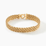 Bracelet Cordelia Maille Corde 4 Rangs Or Jaune - Bracelets mailles Femme | Marc Orian