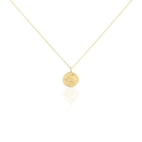 Collier Iago Plaqu&eacute; Or Oxydes De Zirconium - Colliers avec pierres Femme | Marc Orian