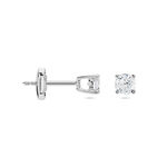 Boucles D'oreilles Puces One Or Jaune Diamants - Boucles d'oreilles mariage Femme | Marc Orian