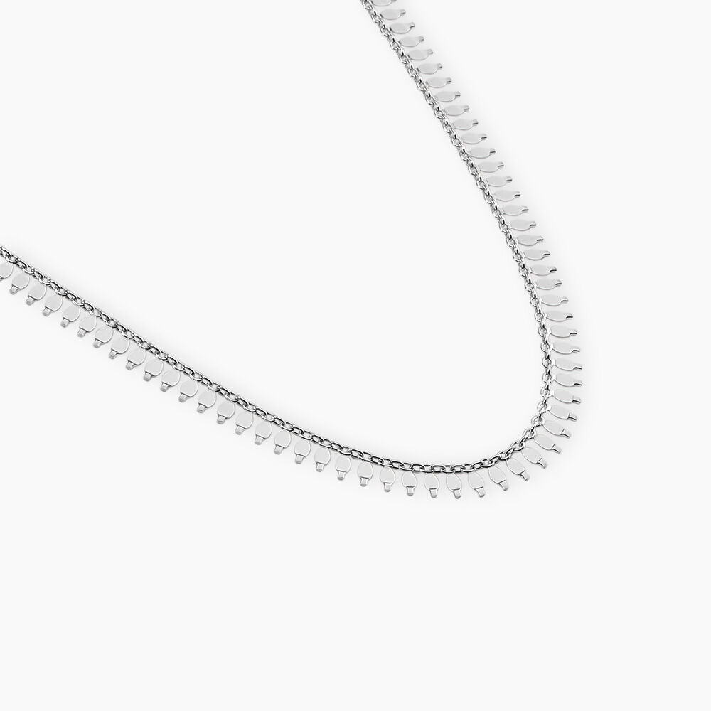 Collier Soranaae Argent Blanc - Colliers fantaisie Femme | Marc Orian