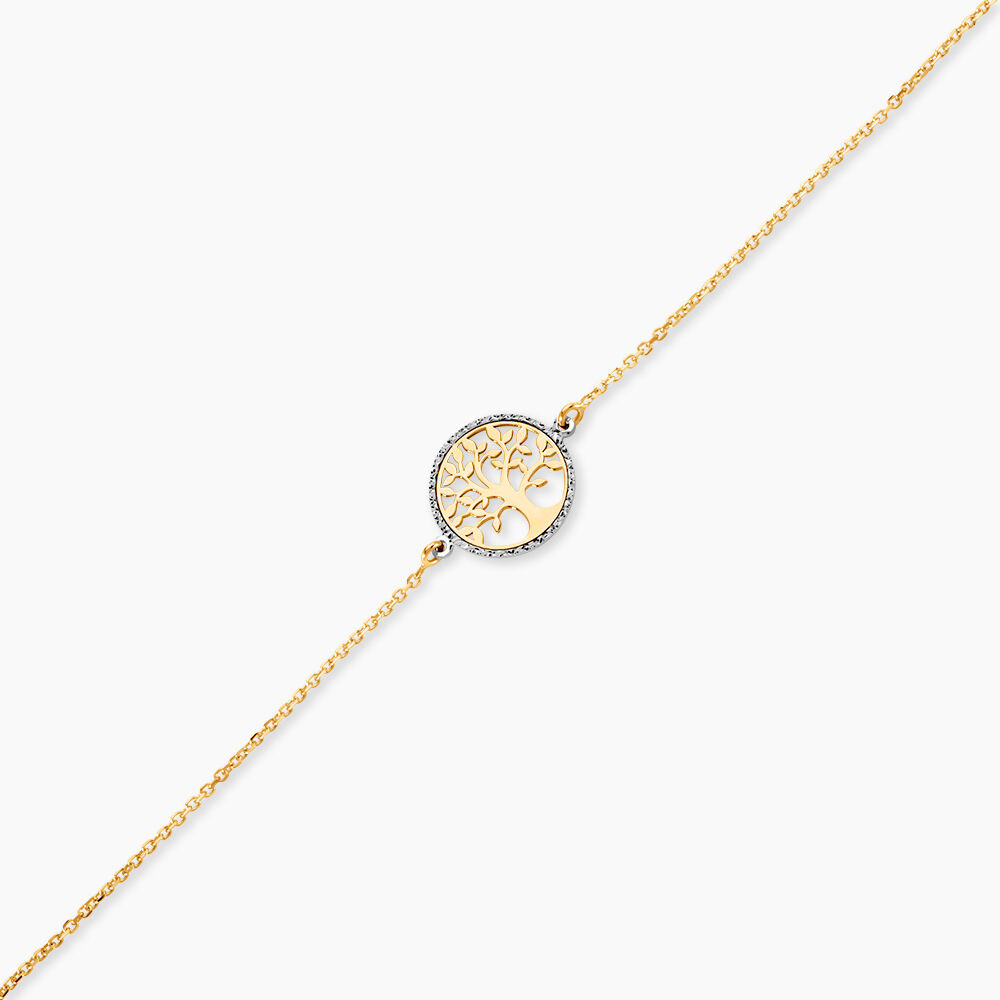 Bracelet Or Jaune Tussilage - Bracelets cha&icirc;nes Femme | Marc Orian