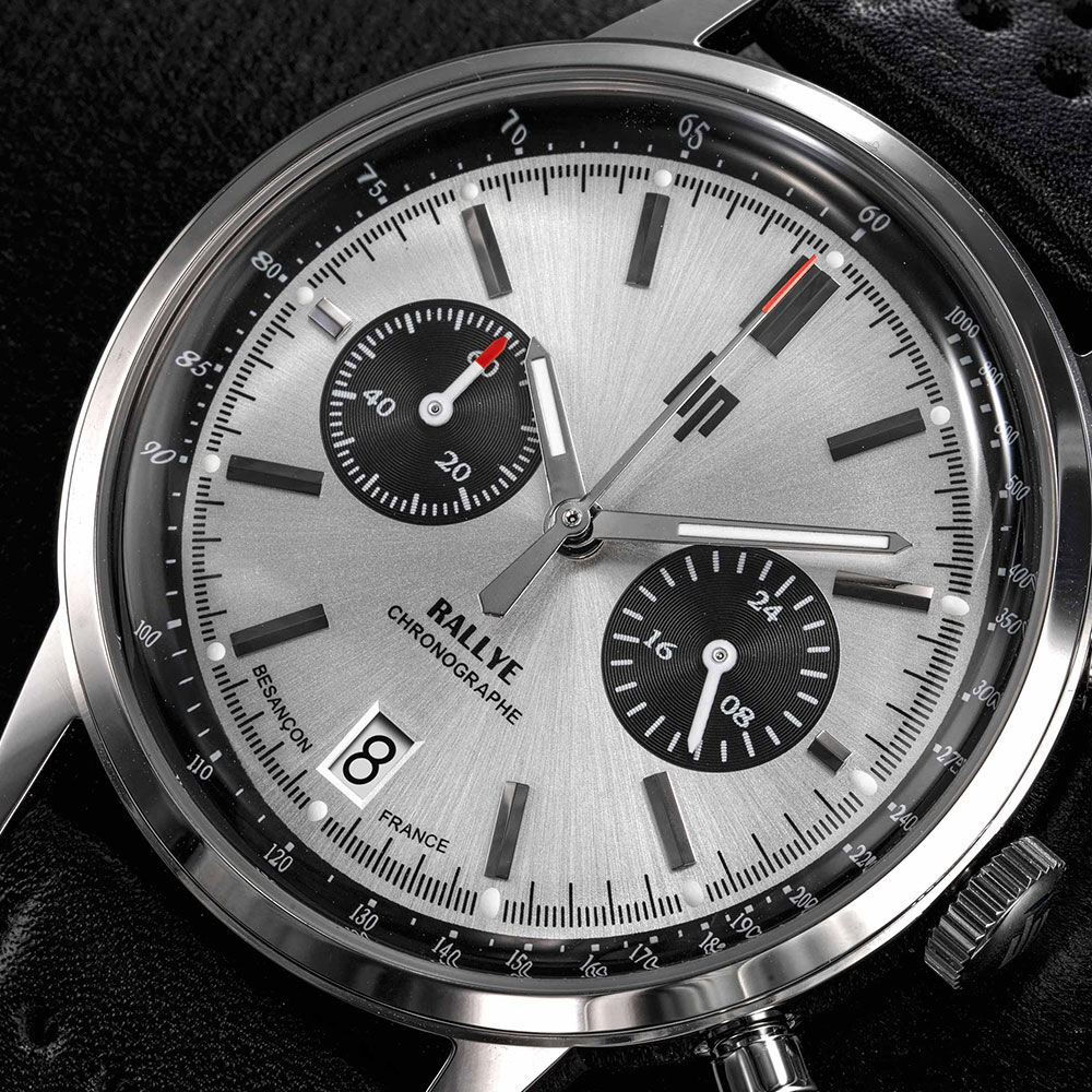 Montre Lip Rallye Panda Argenté - Montres classiques Homme | Marc Orian