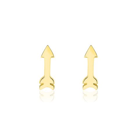Boucles D'oreilles Puces Or Jaune Gnazi - Puces Femme | Marc Orian