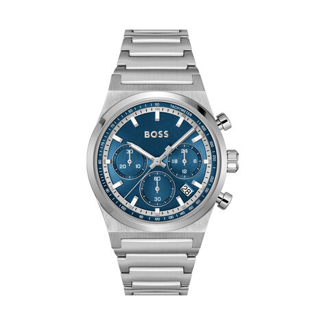 Montre Boss Candor Chrono Bleu - Montres &eacute;tanches Homme | Marc Orian