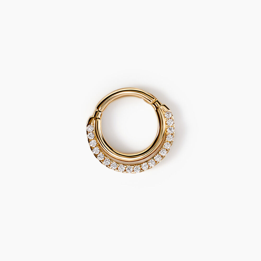 Piercing D'oreille / Nez Unitaire Unitaire Amaranthia Or Jaune Oxyde - Piercings Femme | Marc Orian