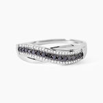 Bague Calliste Or Blanc Diamant - Bagues pierres pr&eacute;cieuses Femme | Marc Orian