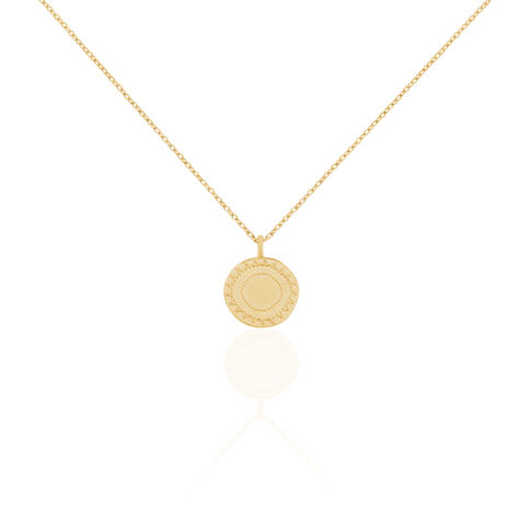 Collier Nyah Plaqu&eacute; Or Jaune - Colliers fantaisie Femme | Marc Orian