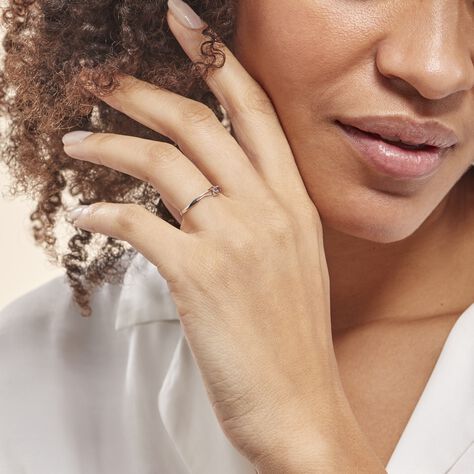 Bague Veroucha Or Blanc Amethyste - Bagues Femme | Marc Orian