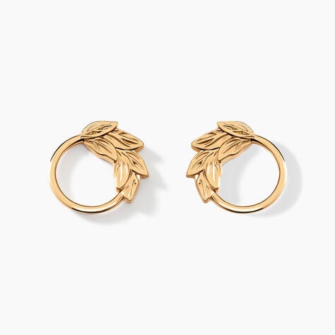 Boucles D'oreilles Puces Althea Plaqu&eacute; Or Dor&eacute; - Puces Femme | Marc Orian