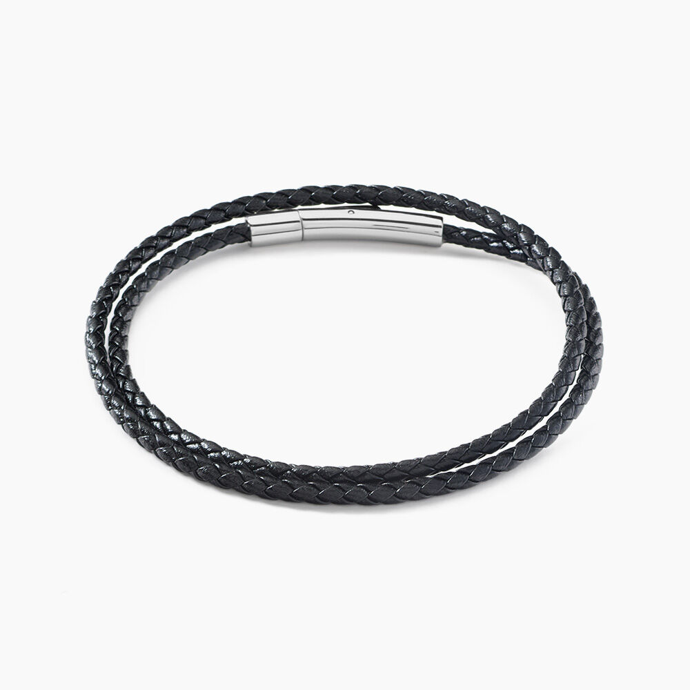 Bracelet Calvino Acier Blanc - Bracelets cuir Homme | Marc Orian